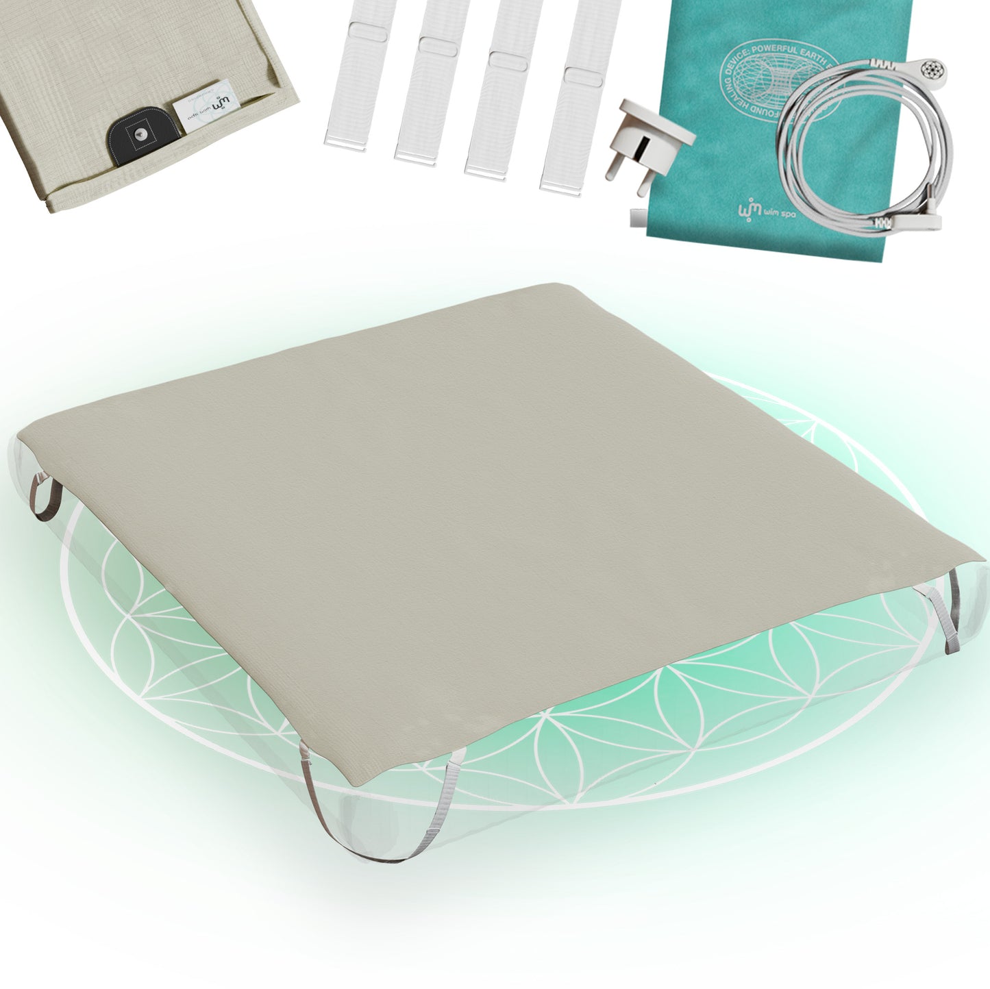 Grounding Bed Sheet (choose size) - Wim Spa