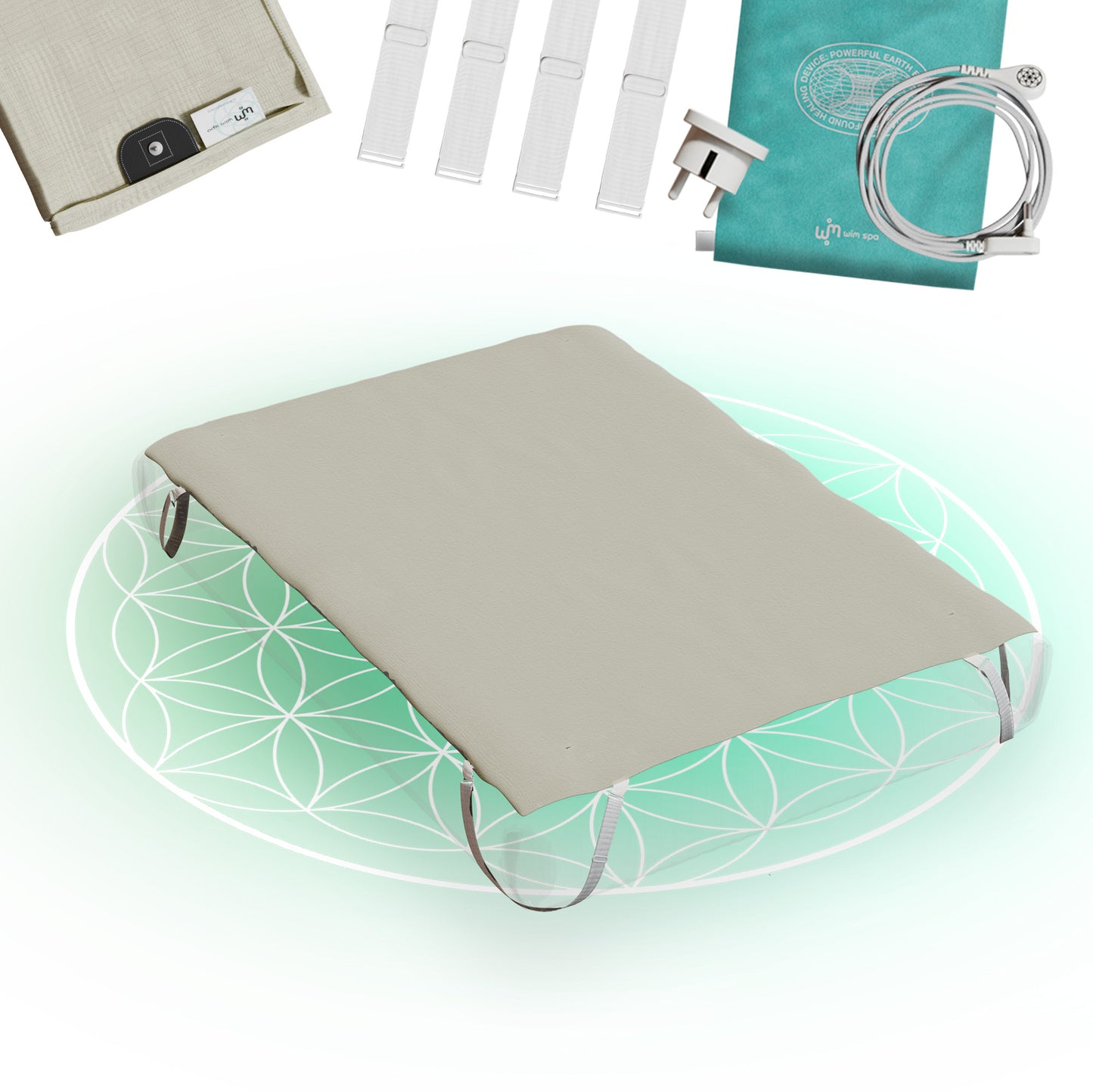Grounding Bed Sheet (choose size) - Wim Spa