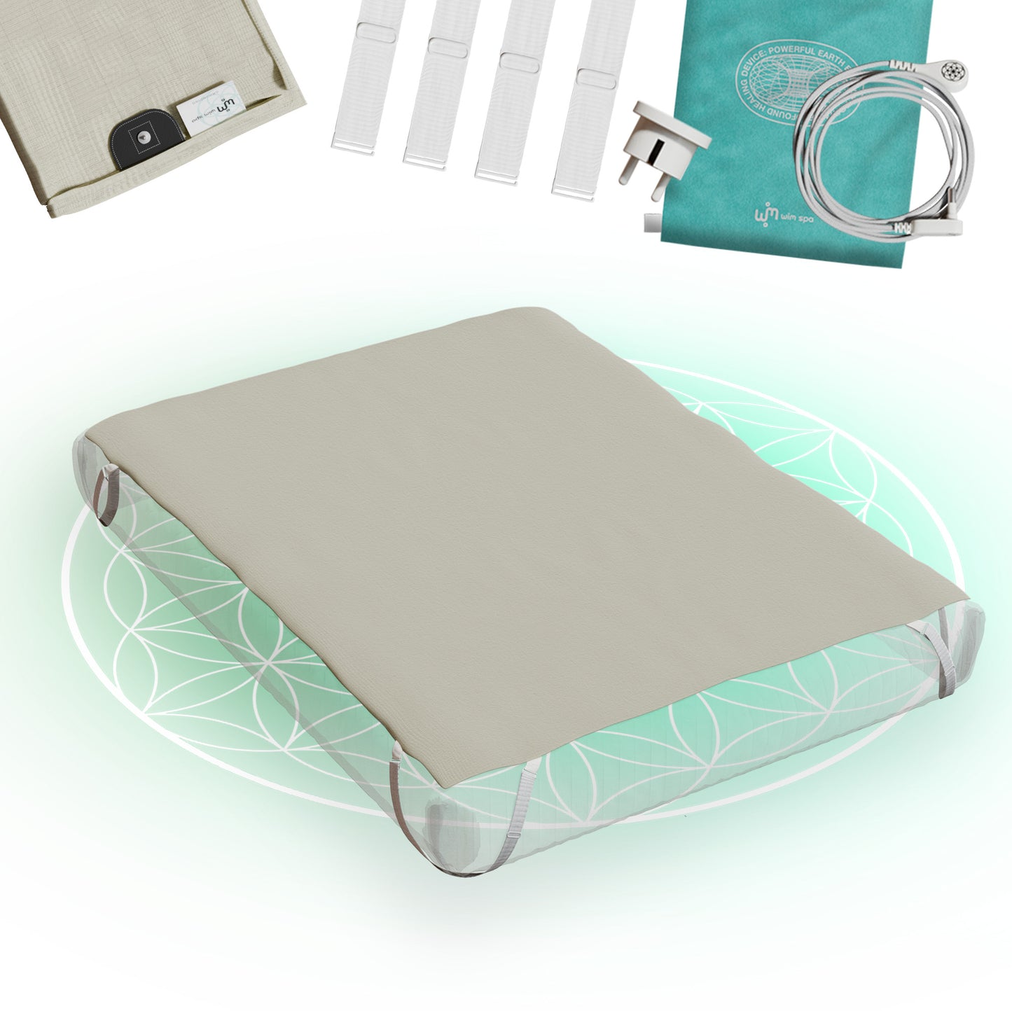 Grounding Bed Sheet (choose size) - Wim Spa